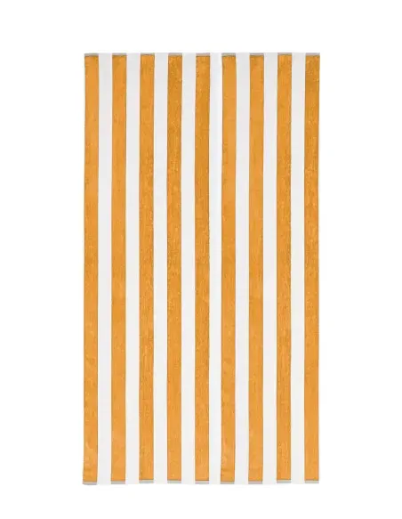 Drap de plage Bagatelle en 100 % coton velours jacquard, à broder à son prénom