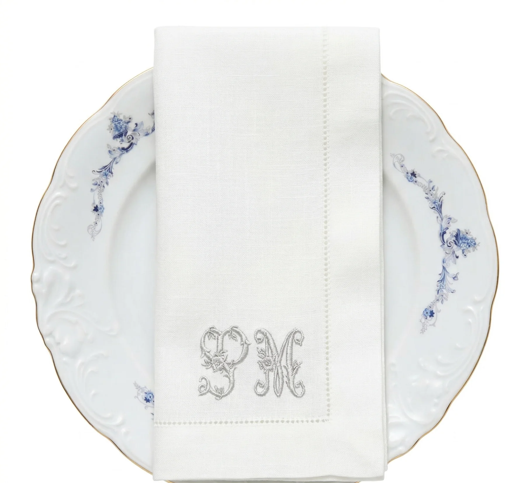 Monogramme sur serviette : initiales, styles et placement, blog Serviette Personnalisée